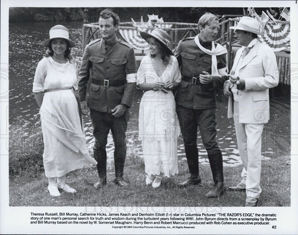 The Razor's Edge Theresa Russell Bill Murray James Keach 1984 vintage ...