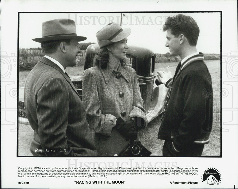 1987 Press Photo Sean Penn in &quot;Racing with the Moon&quot; - Historic Images