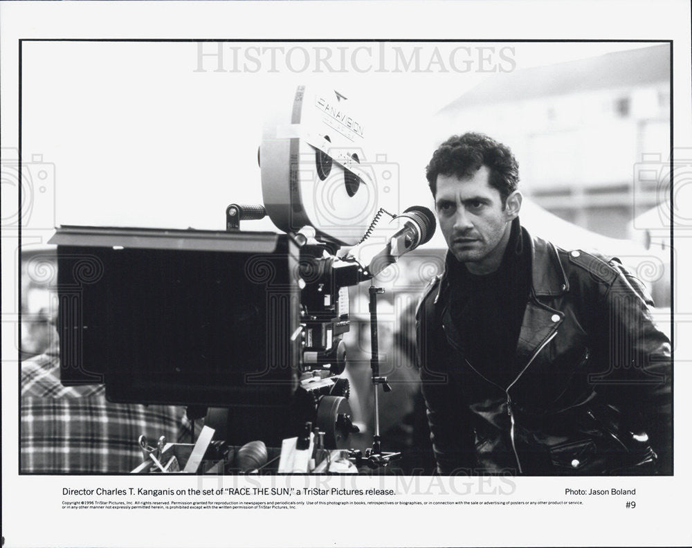 1990 Press Photo Director Charles Kanganis of &quot;Race the Sun&quot; - Historic Images