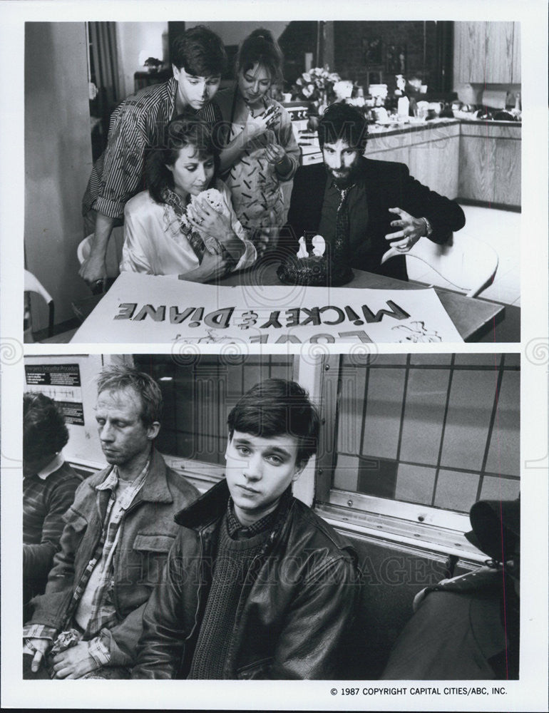 1987 Press Photo ABC Afterschool Special "Divorced Kid's Blues" - Historic Images
