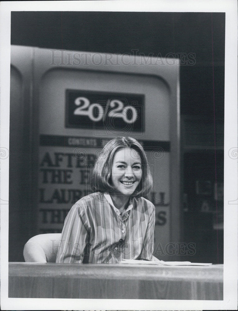 1976 Press Photo Sylvia Chase of &quot;20/20&quot; on ABC - Historic Images