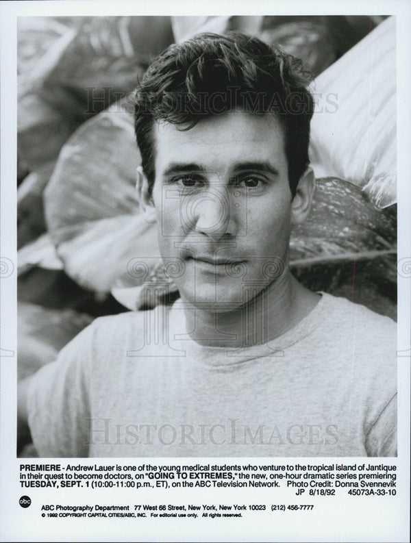 Going to Extremes Andrew Lauer 1992 vintage promo photo print
