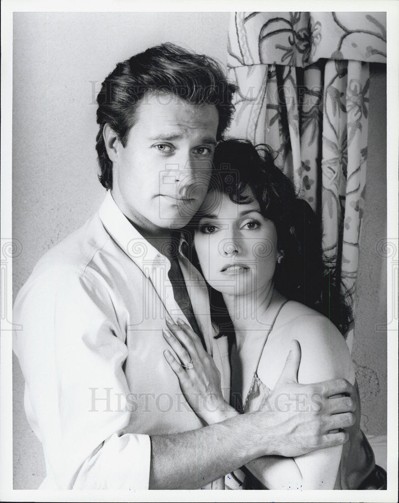 Press Photo John Lames &amp; Susan Lucci star in &quot;Secret Passions&quot; - Historic Images