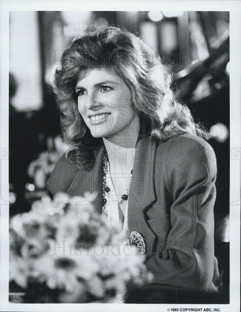 1985 Press Photo Actress Katharine Ross Starring In &quot;Dynasty II: The Colbys&quot; - Historic Images