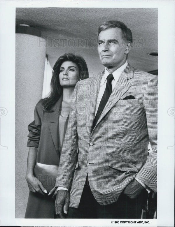 Charlton Heston Tracy Scoggins ABC Show Dynasty II: The Colbys 1985 ...