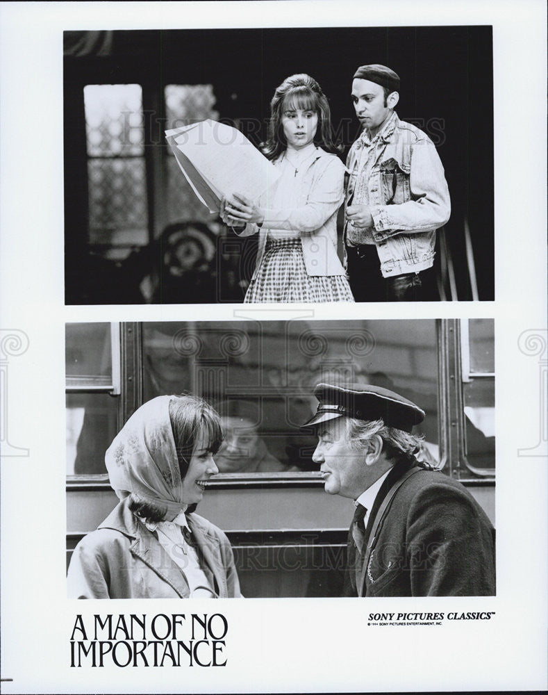 1994 Press Photo Tara Fitzgerald, Suri Krishnamma, and Albert Finney - Historic Images