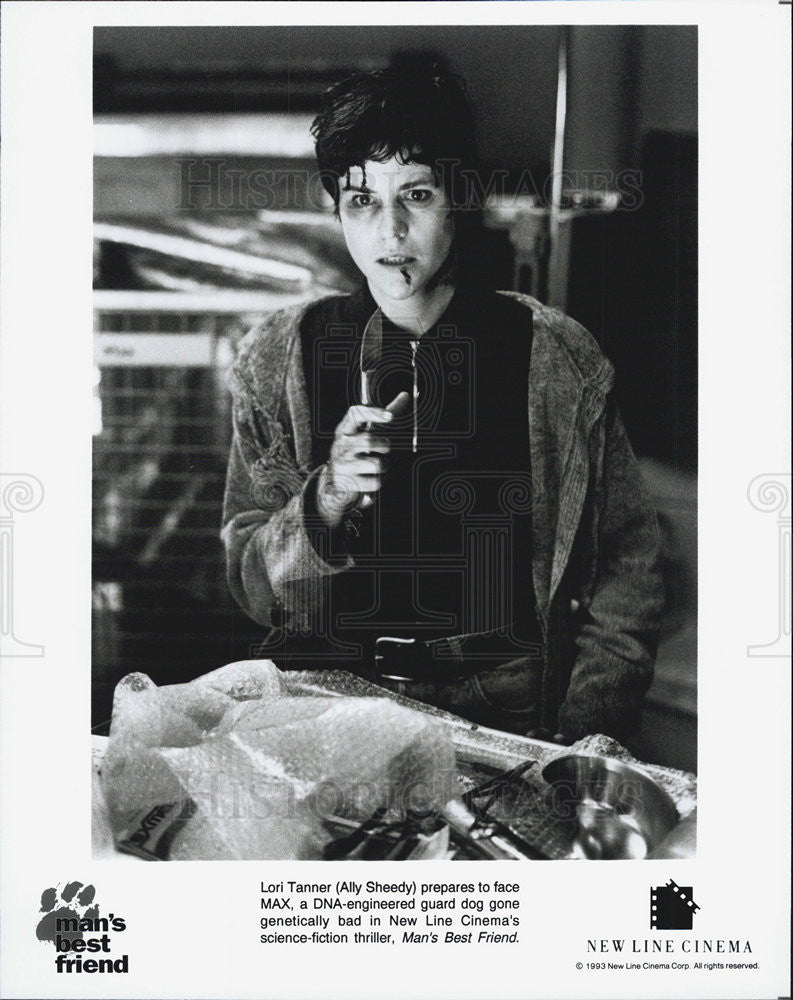 Press Photo Ally Sheedy Man&#39;s Best Friend Horror Film Actress - Historic Images