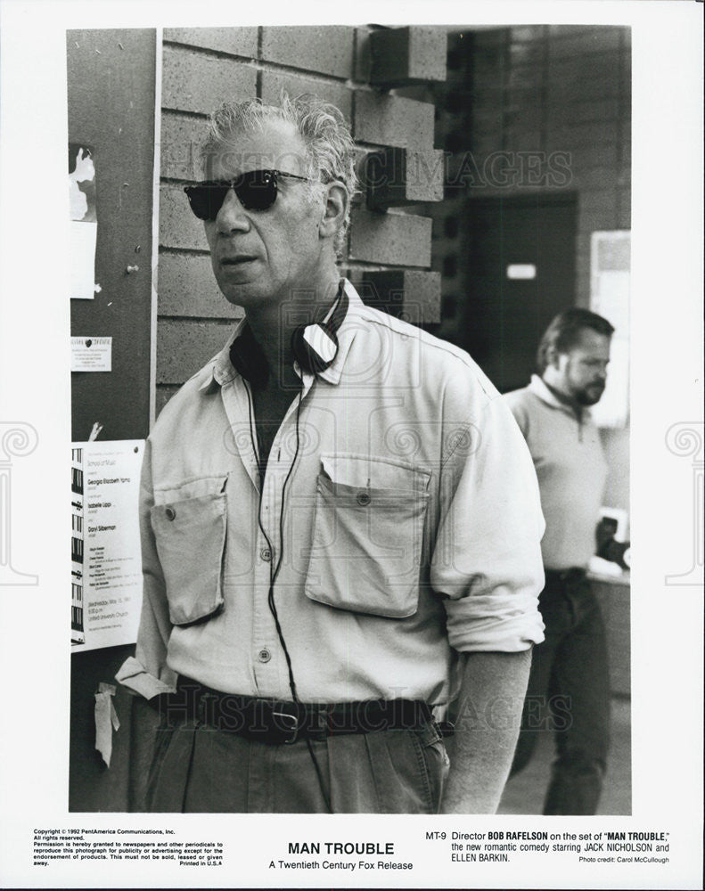 1992 Press Photo Man Trouble Film Actor Bob Rafelson - Historic Images