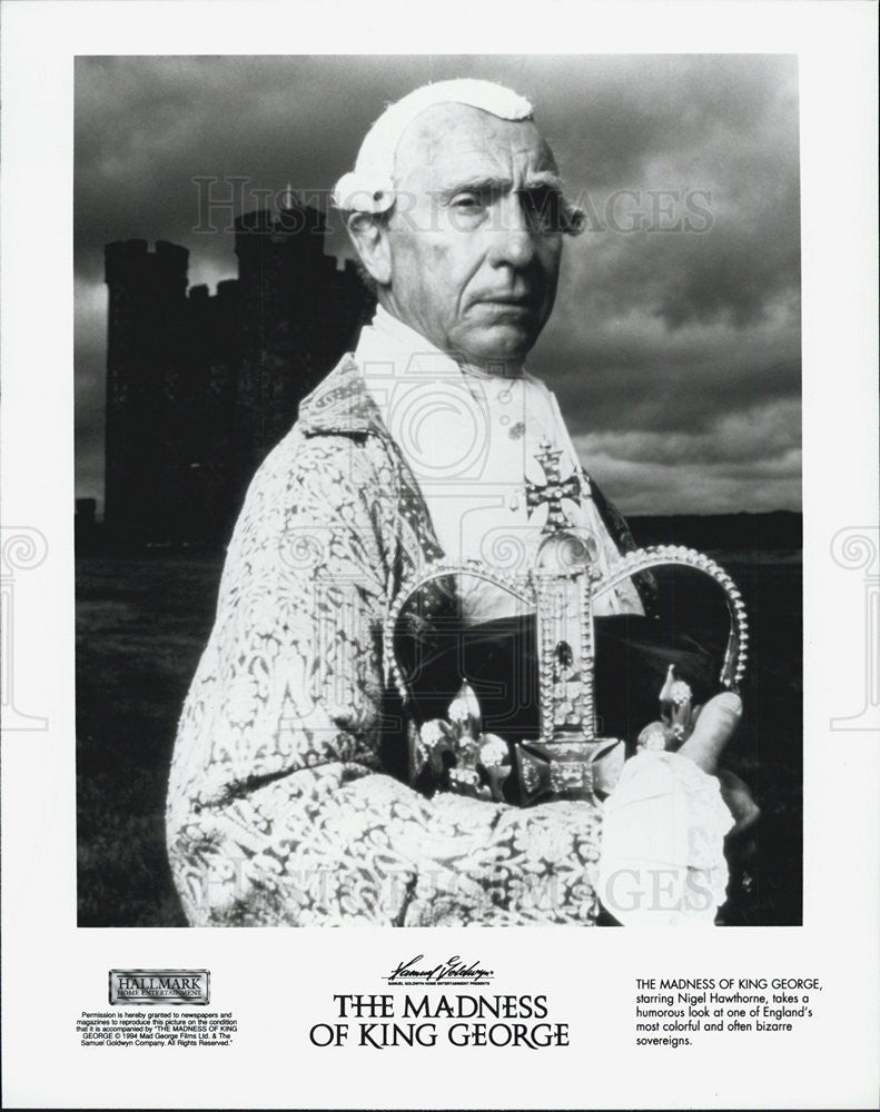 1994 Press Photo The Madness of King George Nigel Hawthorne Film Actor - Historic Images