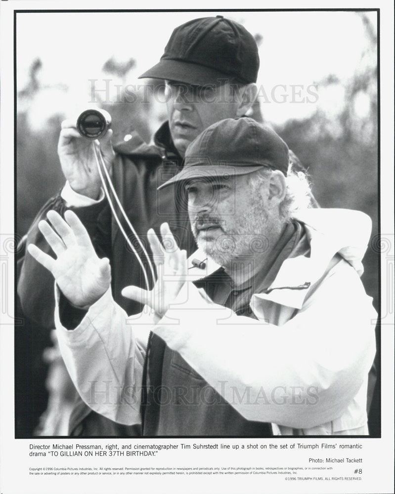 1996 Press Photo Director Michael Pressman &quot;To Gillian On Her 37th Birthday&quot; - Historic Images