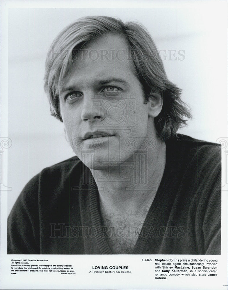 1980 Press Photo Stephen Collins stars in &quot;Loving Couples&quot; - Historic Images