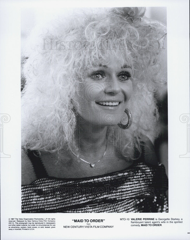 1987 Press Photo  Maid to Order Valerie Perrine New Century - Historic Images