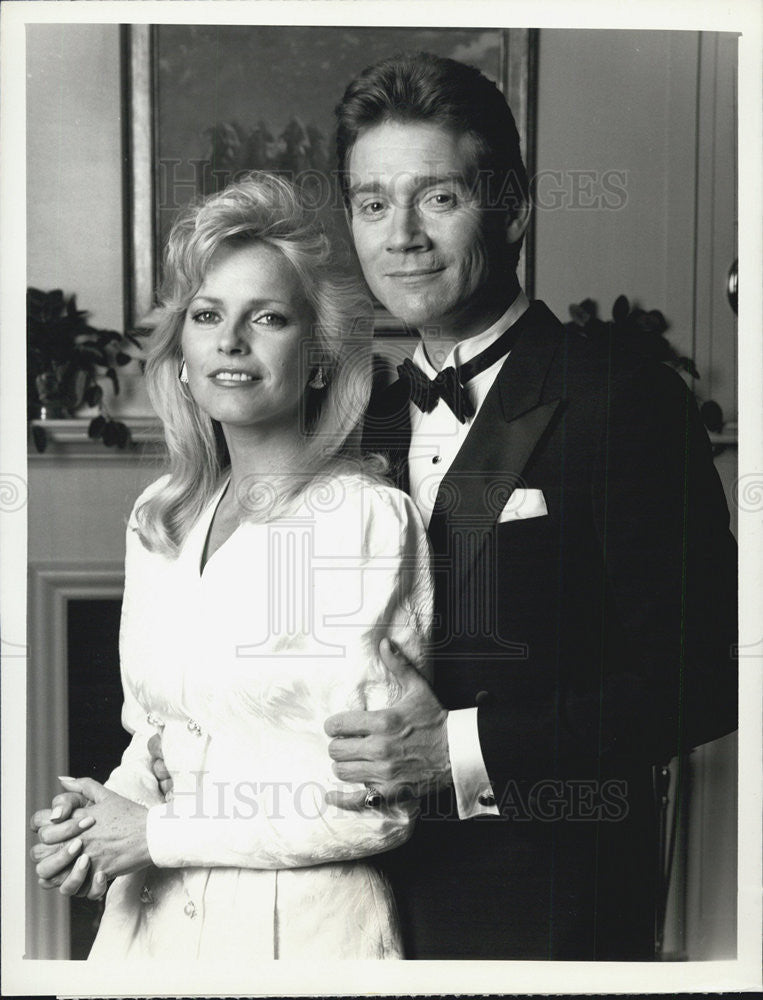 1988 Press Photo Actors Cheryl Ladd Anthony Andrews Bluegrass - Historic Images