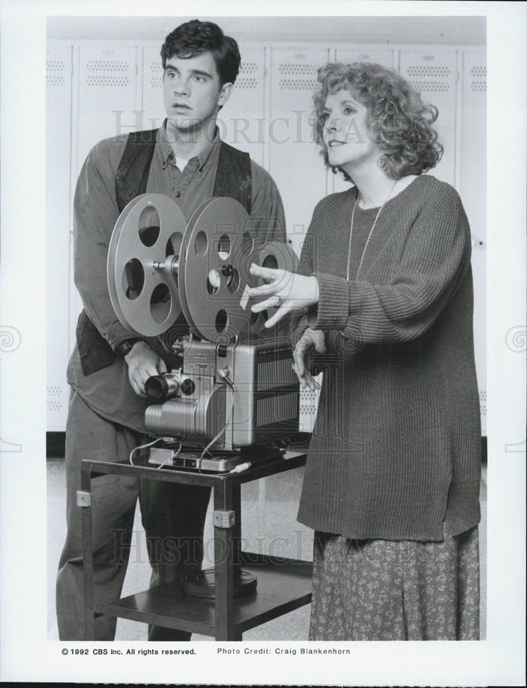 1992 Press Photo John Rowe Anne Meara
CBS Off Limits - Historic Images