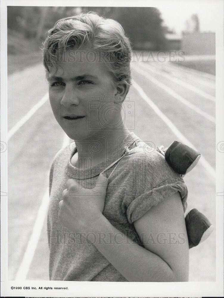 1990 Press Photo  Peter Billingsly The Fourth Man CBS Television - Historic Images