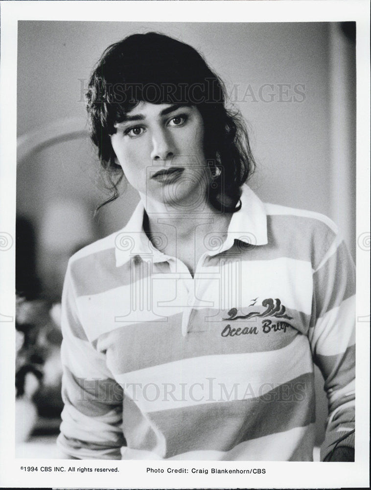 1994 Press Photo Actor Zach Braff My Summer As A Girl CBS - Historic Images