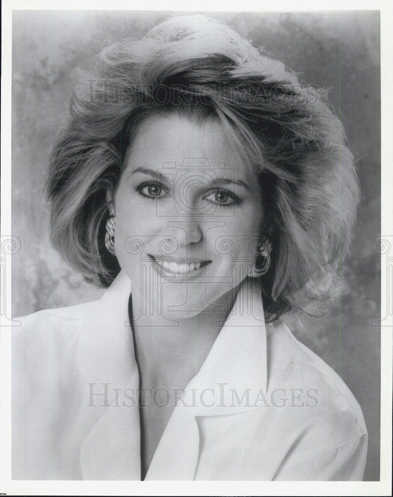 1992 Press Photo Paula Zahn Co-host Olympic Winter Games 1992 - Historic Images