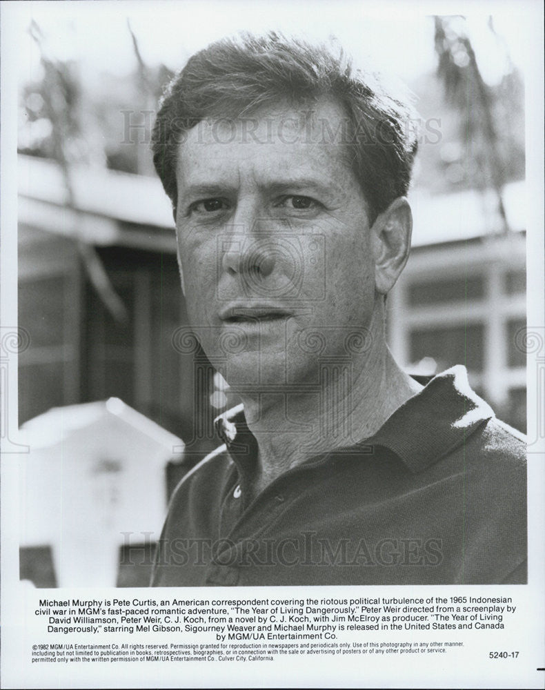 Michael Murphy in The Year of Living Dangerously 1982 vintage promo ...