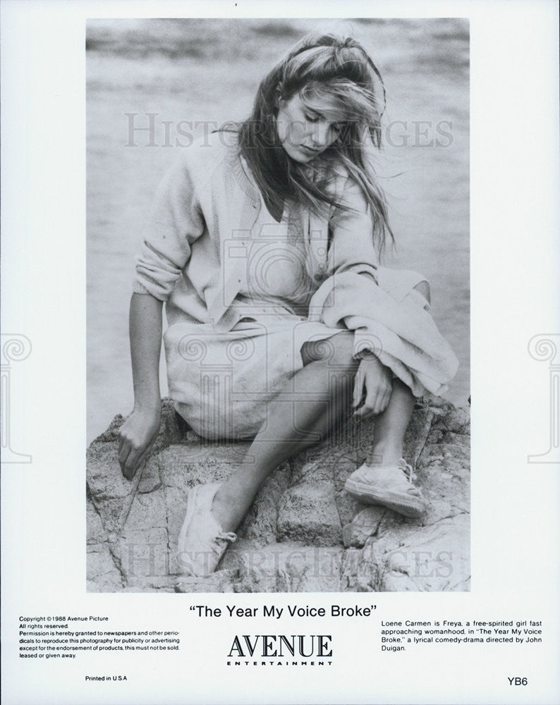 1988 Press Photo Leone Carmen in &quot;The Year My Voice Broke&quot; - Historic Images