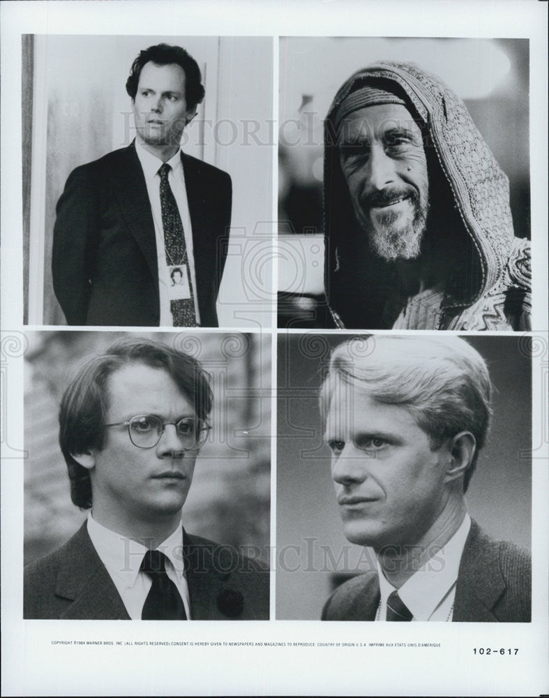 1984 Press Photo Four Men - Historic Images