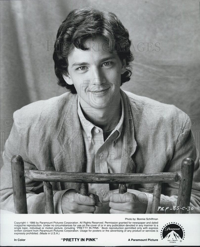Andrew McCarthy Pretty In Pink Paramount Pictures 1985 vintage promo ...