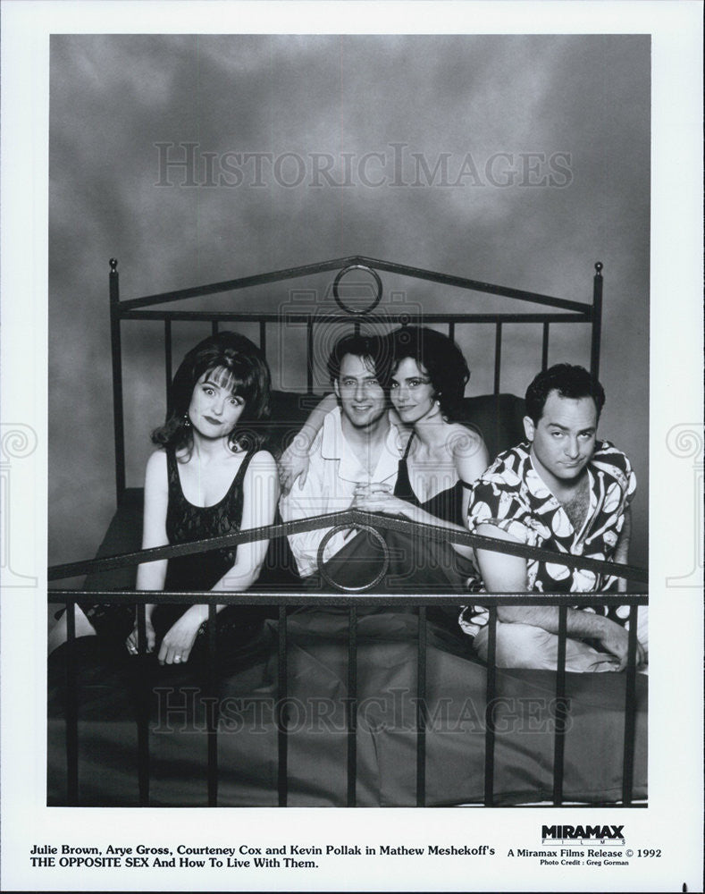 Julie Brown, Ayre Gross & Courtney Cox The Opposite Sex 1992 vintage promo  photo print - Historic Images