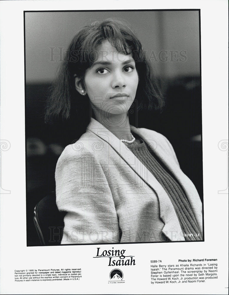 1995 Press Photo Halle Berry in &quot;Losing Isaiah&quot; - Historic Images