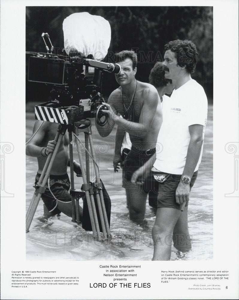 1990 Press Photo Lord of the Flies Harry Hook Director - Historic Images