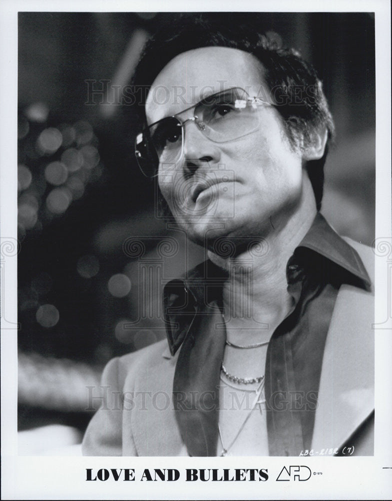 1979 Press Photo Rod Steiger in &quot;Love and Bullets&quot; - Historic Images