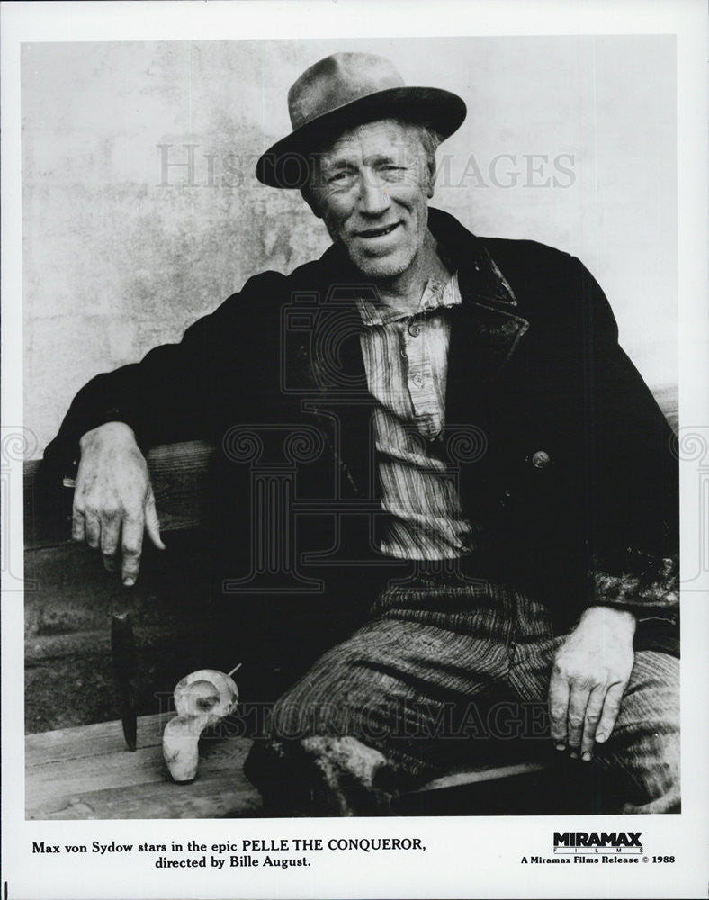 1988 Press Photo Max von Sydow in &quot;Pelle The Conqueror&quot; - Historic Images