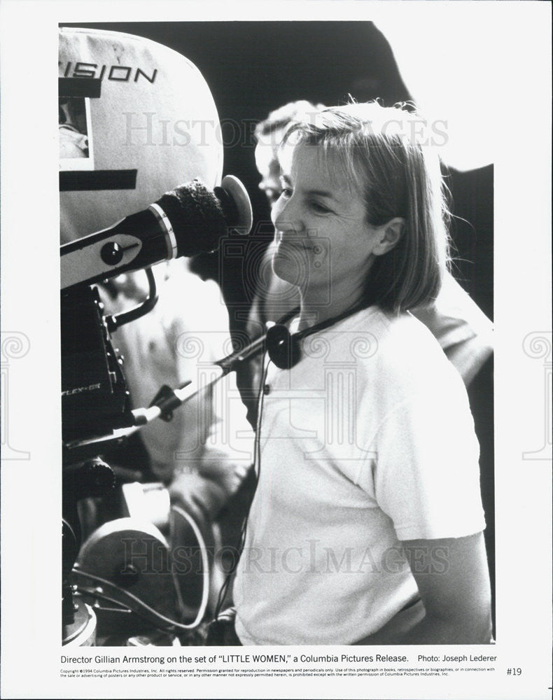 1994 Press Photo Director Gilian Armstrong Little Women Movie - Historic Images