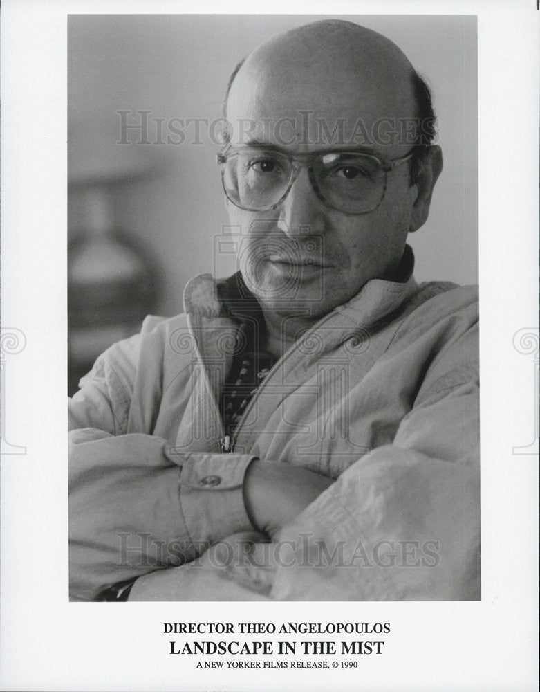 1990 Press Photo Director Theo Angelopulous Landscape in the Mist - Historic Images