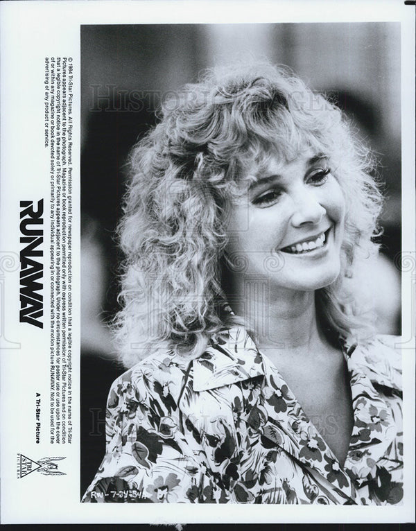 Cynthia Rhoades in Runaway 1984 vintage promo photo print - Historic Images
