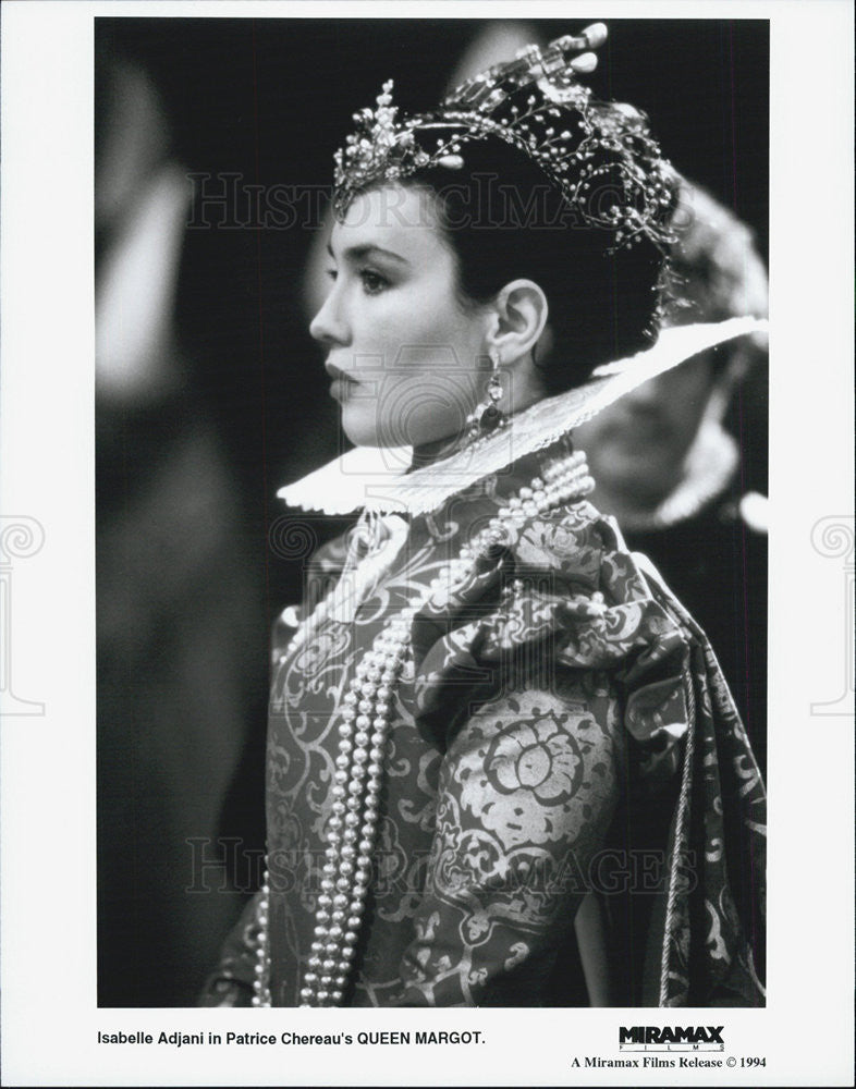 1994 Press Photo Isabelle Adjani in &quot;Queen Margot&quot; - Historic Images