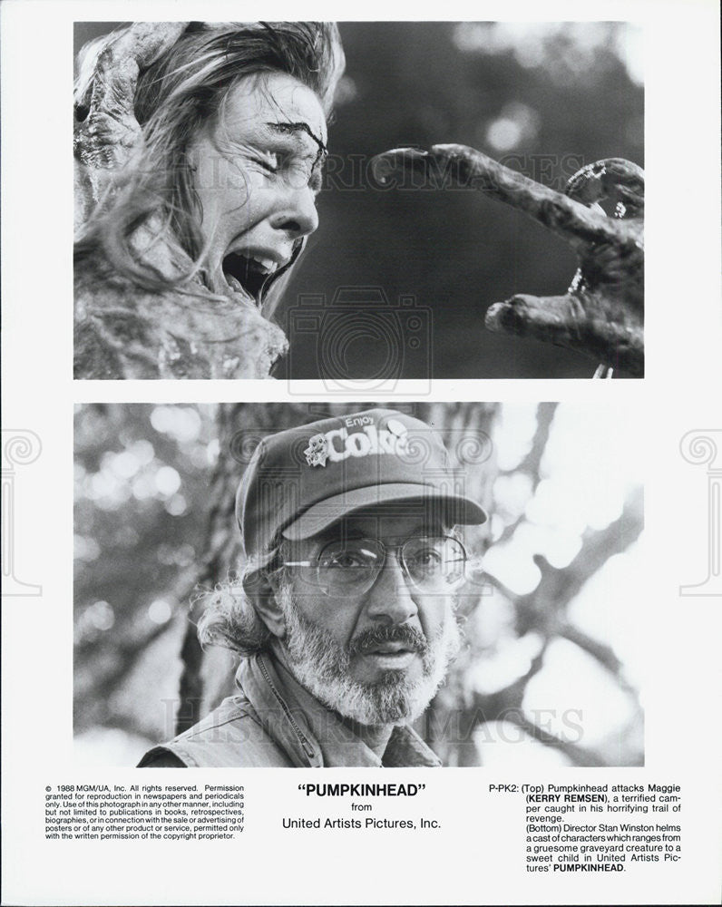 1988 Press Photo Kerry Remson in &quot;Pumpkinhead&quot; - Historic Images