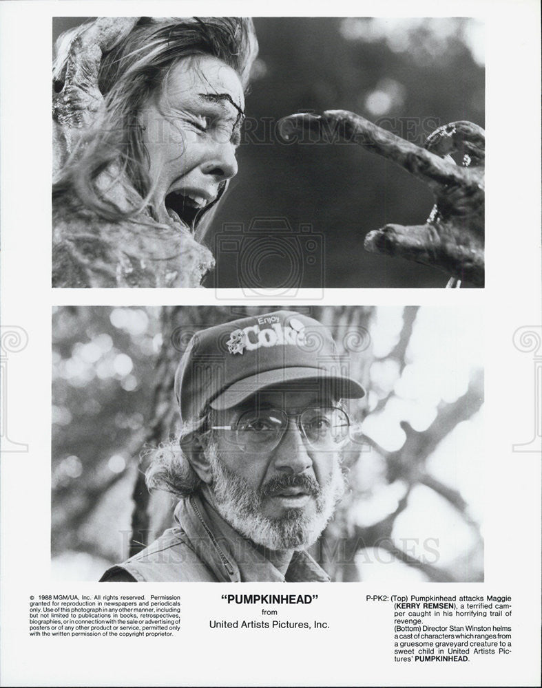 1988 Press Photo Kerry Remsen in &quot;Pumpkinhead&quot; - Historic Images