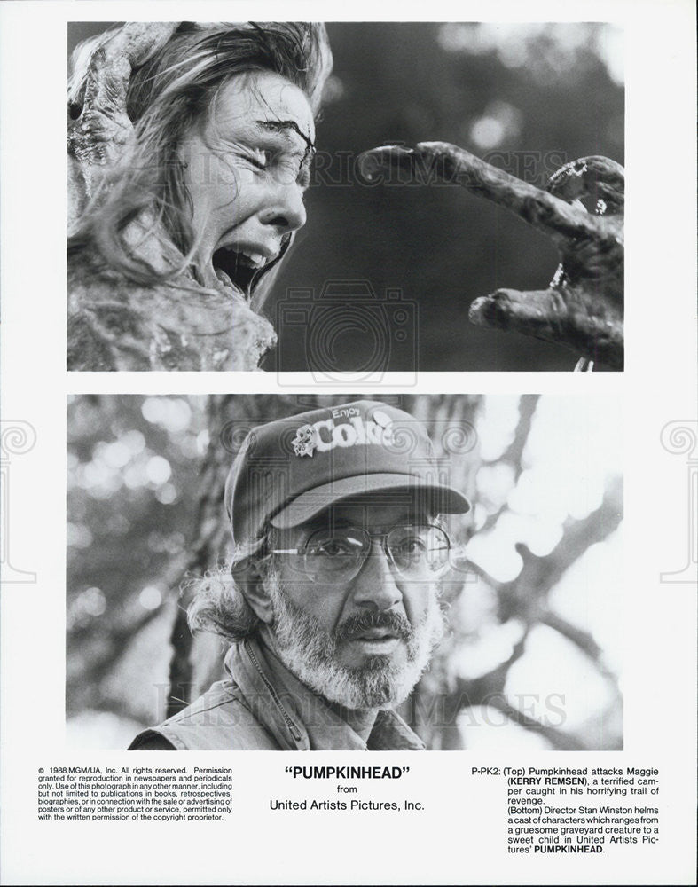 1988 Press Photo Kerry Remsen in "Pumpkinhead" - Historic Images