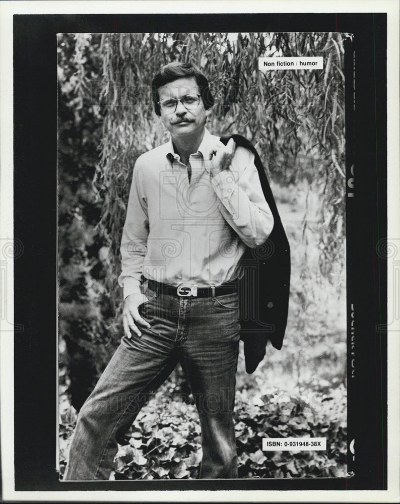 Press Photo Author Lewis Grizzard - Historic Images