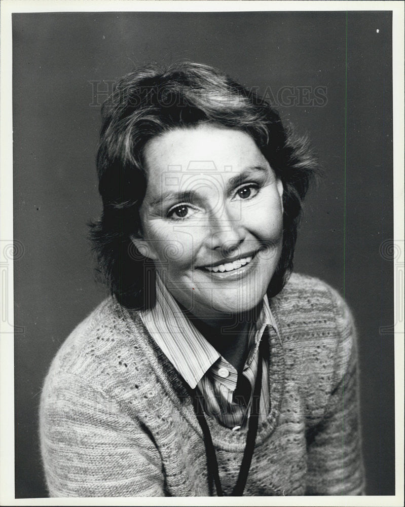 1980 Press Photo Author Sandy Johnson - Historic Images