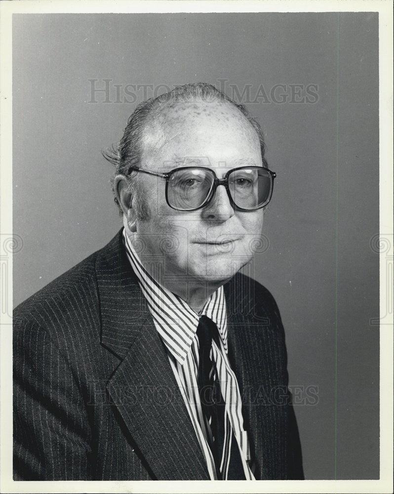 1980 Press Photo Leonard Mosley - Historic Images