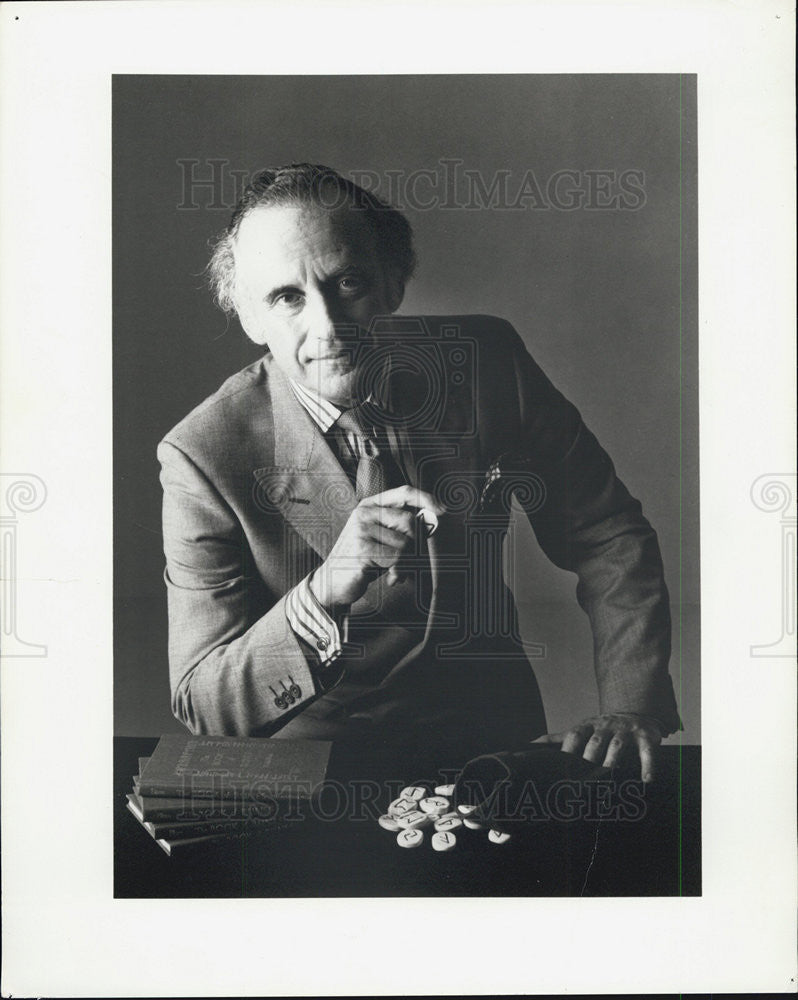 Press Photo Author Ralph Blum Publicity Photograph - Historic Images