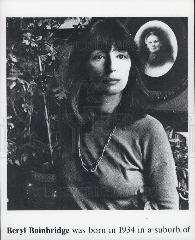 Press Photo Beryl Bainbridge - Historic Images