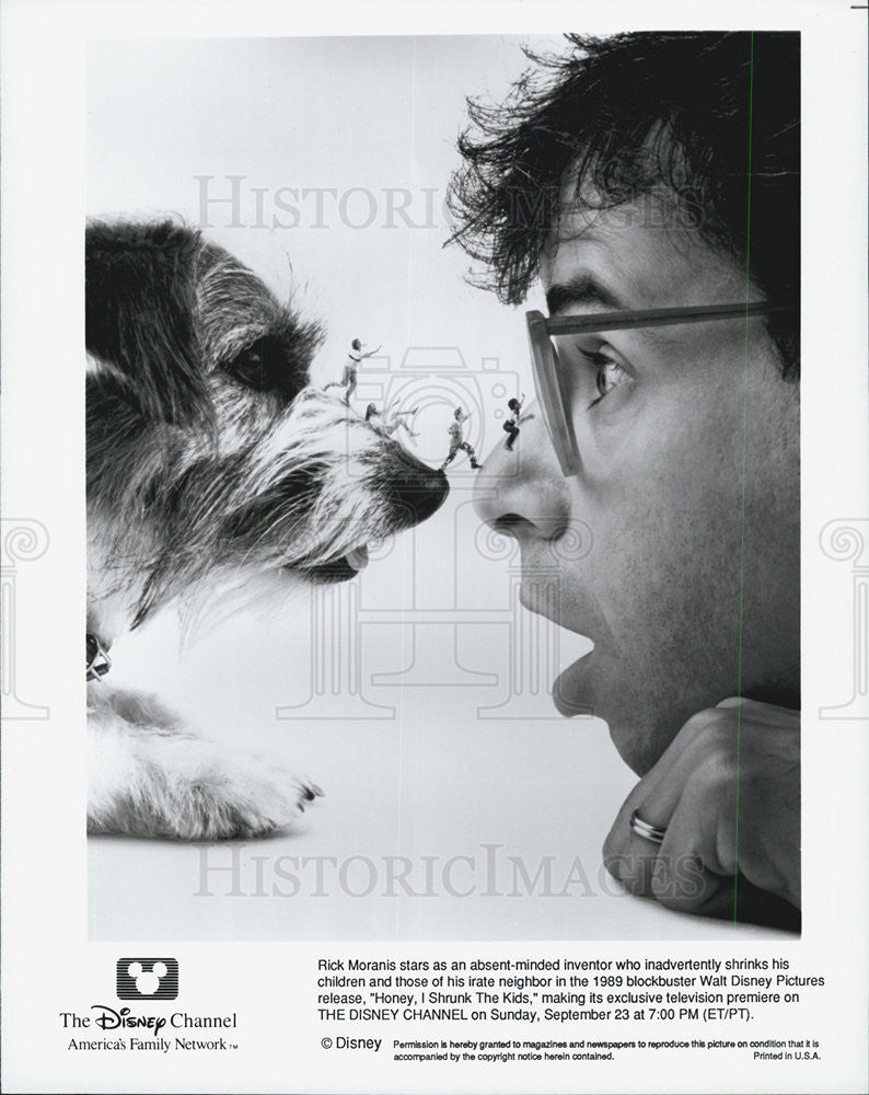 1989 Press Photo Rick Moranis in &quot;Honey I Shrunk the Kids&quot; - Historic Images