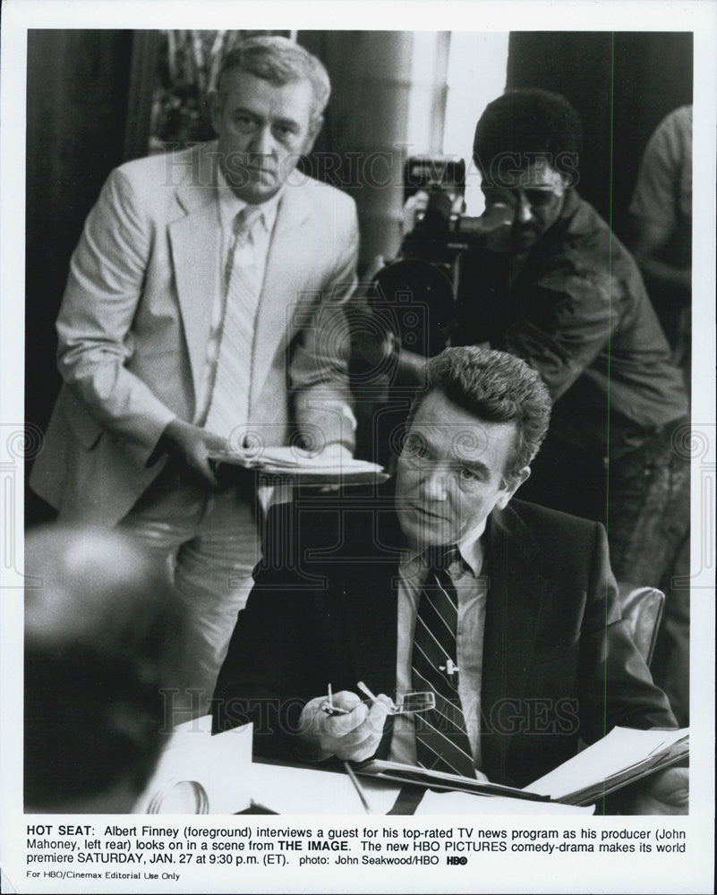 Press Photo Actor Albert Finney Stars In HBO Pictures Comedy Drama The Image - Historic Images