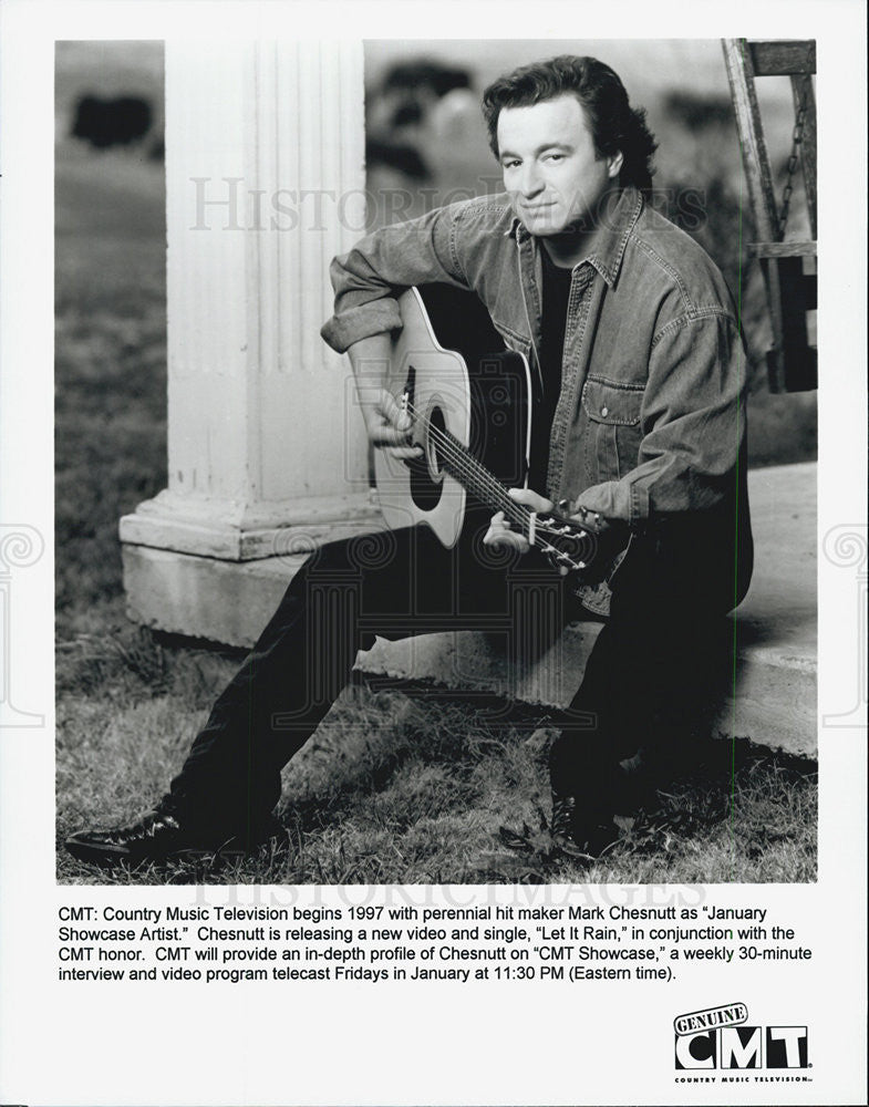 1997 Press Photo Musician Mark Chestnutt - Historic Images