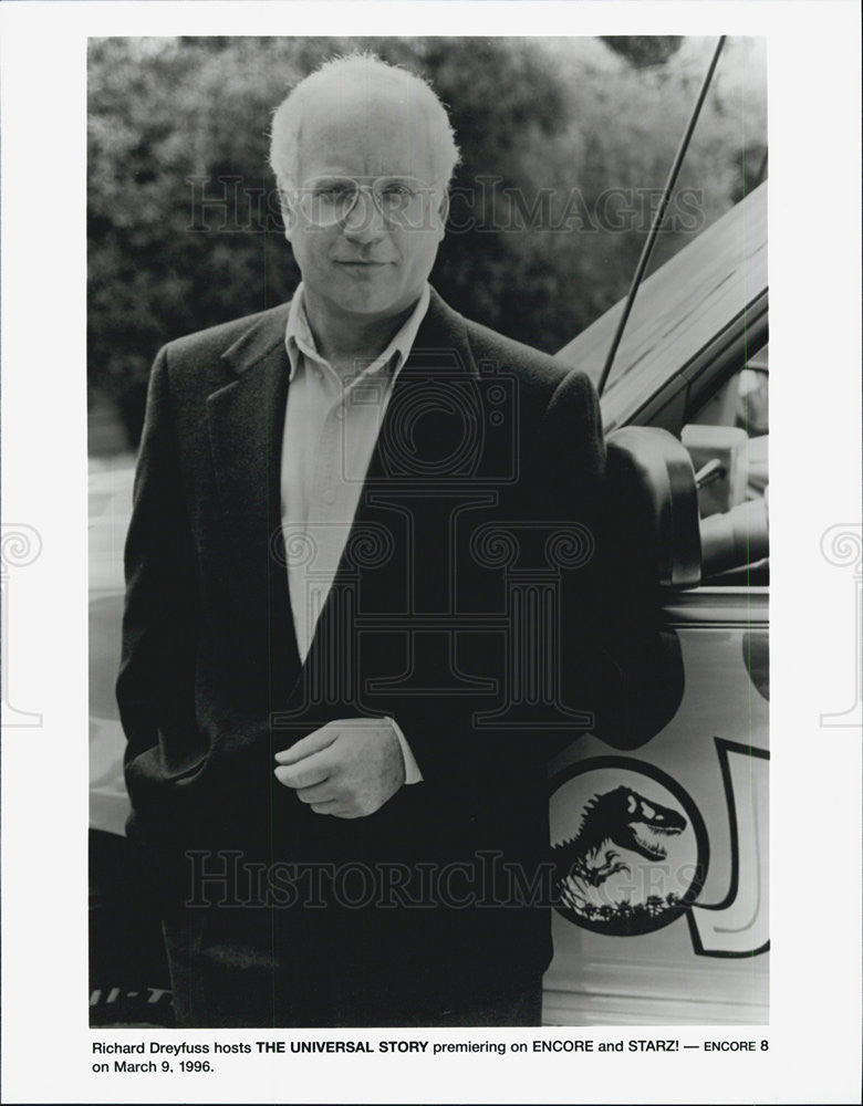 1996 Press Photo Richard Dreyfuss- The Universal Story - Historic Images