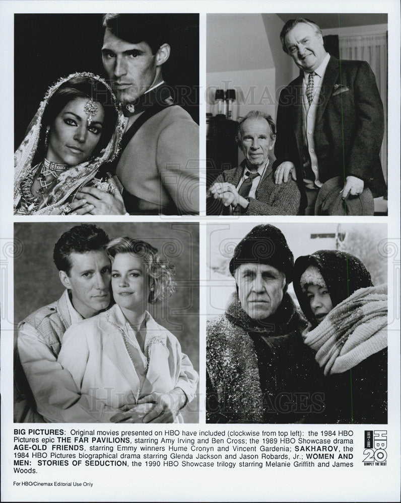 HBO Showcase trilogy Scenes 1990 vintage promo photo print - Historic ...