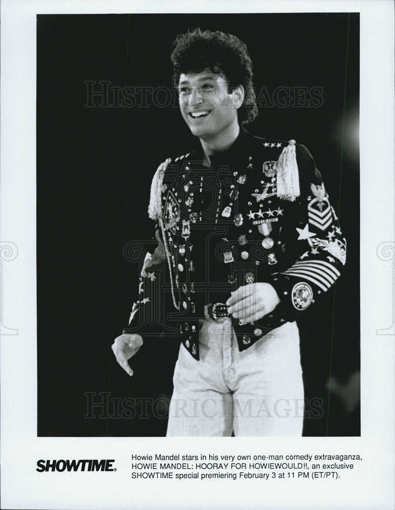 Press Photo Howie Mandel - Historic Images