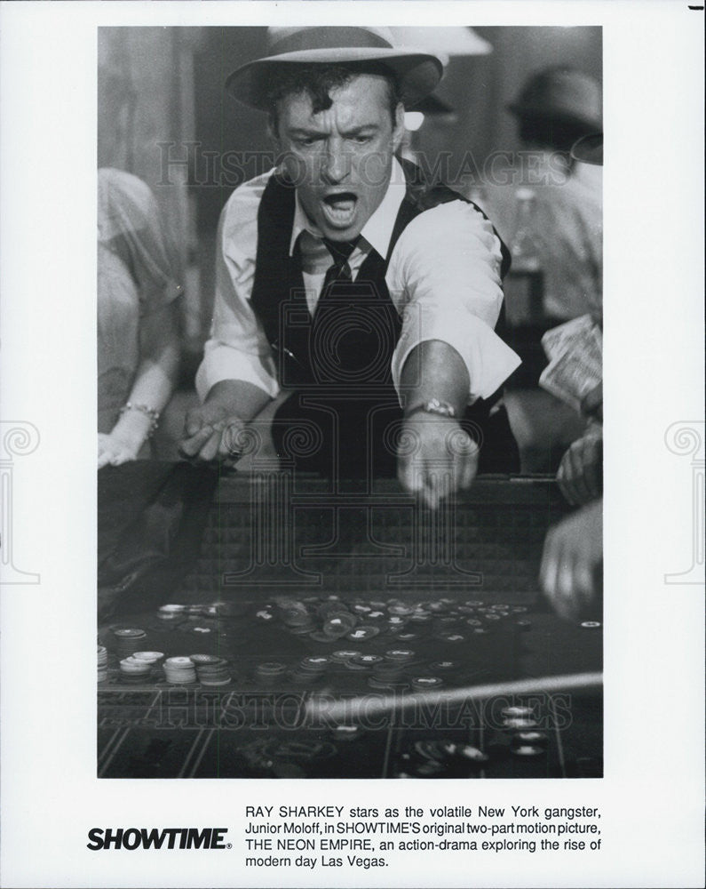 Press Photo Actor Ray Sharkey Neon Empire&quot; Showtime Original Movie Junior Moloff - Historic Images