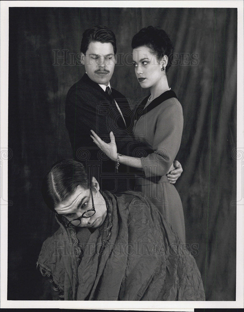 Press Photo Actors Taras Los Keith Kalinowski Robin Hannenberg - Historic Images